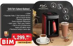 ABDULLAH EFENDİ SÜTLÜ TÜRK KAHVESİ MAKİNESİ ABDULLAH EFENDİ SÜTLÜ TÜRK KAHVESİ MAKİNESİ